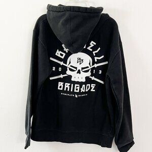 barbell brigade / black powerlifting classic logo hoodie XS